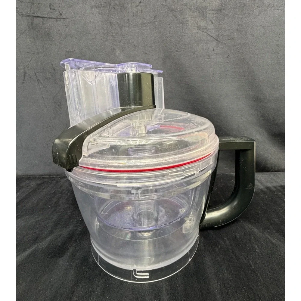 KitchenAid Food Processor 13 Cup Work Bowl & 3 in 1 Feed Tube Lid, 7